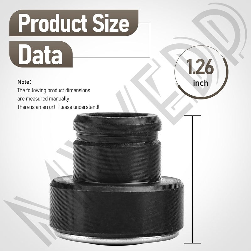 MWEDP 2 Pack 587070201 Wheel Bearing for Husqvarna Craftsman Poulan Lawn Mowers 917371600 917376583 917376470 917377041, Replaces 587070202 191019 191039 421836 532421836 - Image 2